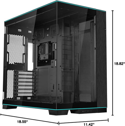 O11D EVO RGB E-ATX Gaming Dual Chamber Case - ARGB Lighting Strips - up to 420Mm - Picture 9 of 9