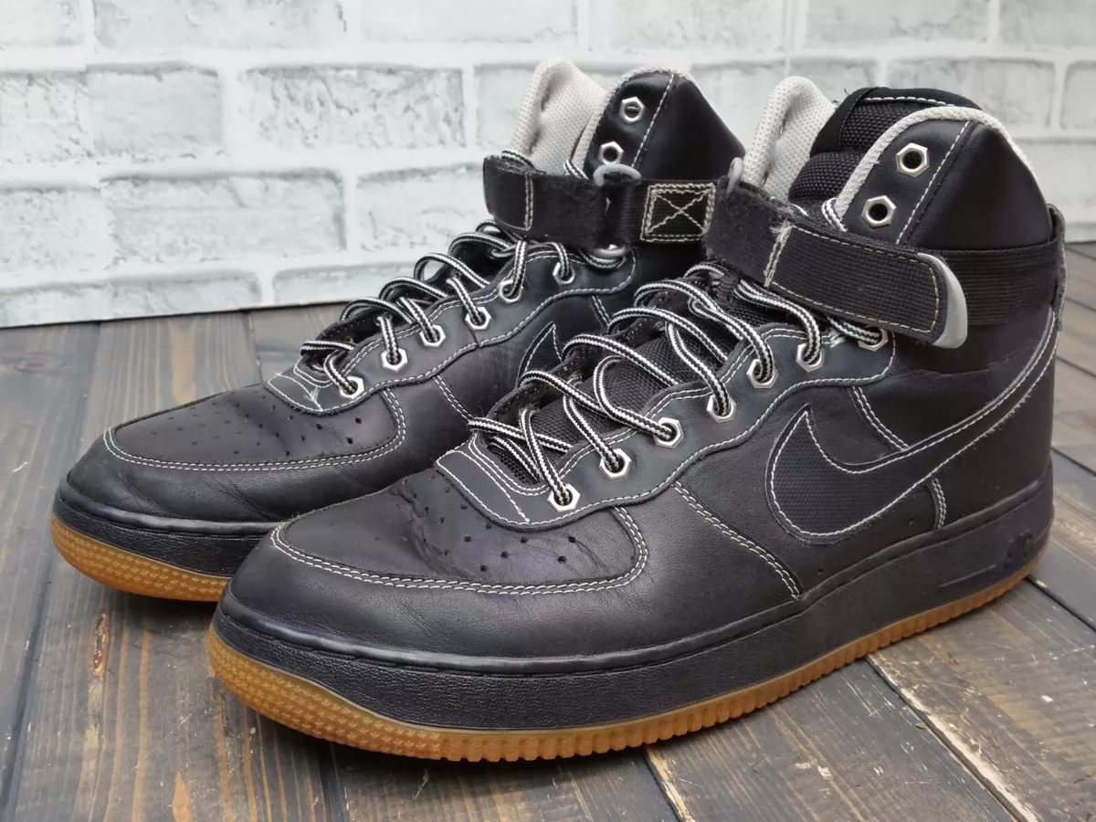 Get Strapped In With The Nike Air Force 1 High Black White