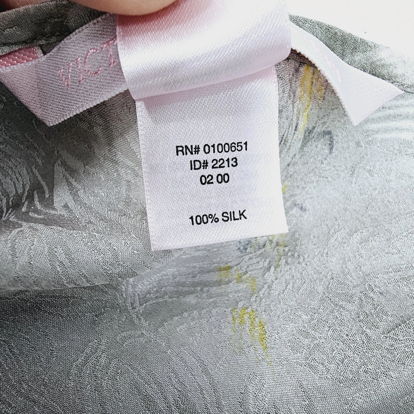 UNDERCOVER Abito vintage Y2K Victorias Secret babydoll slip seta M prateria stravagante fata