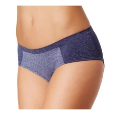Jenni by Jennifer Moore Women's Seamless Hipster Underwear Blue Texture Color L