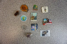 REFRIGERATOR MAGNET LOT! EUROPE, London, America, Crystals, Vegas, Colorado