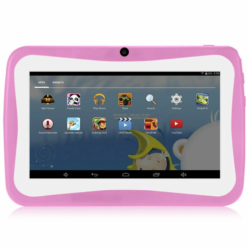 Android Tablet 7'' Kids Learning Pad Camera 512MB + 8GB WIFI 3G Bundle Case - Image 2 of 4