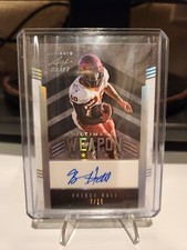 2022 Ultimate Leaf Draft Breece Hall Auto 7/15