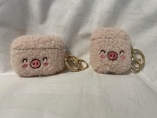 Plush Pig Fits Airpod Case, 1/2  Pro