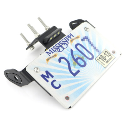 Pagmamay-ari ng Motorcycle License Plate Holder Fender Eliminator Tail