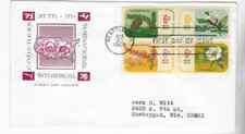 1969-FIRST DAY COVER-#1376-77-78-79-BOTANICAL CONGRESS