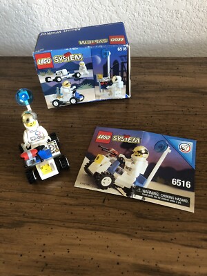 LEGO System 6516 SPACE LAUNCH COMMAND MOON WALKER w/ BOX, Instrs Astronaut b