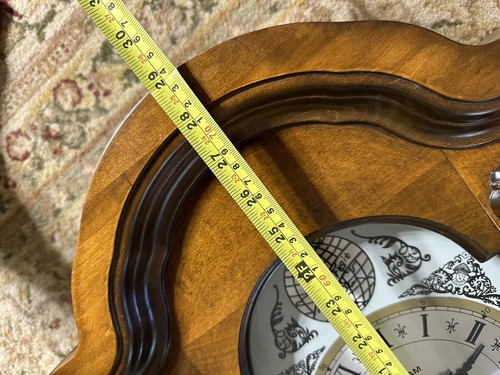 Reloj de pared Maxam Tempus Fugit 31 días con llave - para piezas o reparación - Imagen 8 de 14
