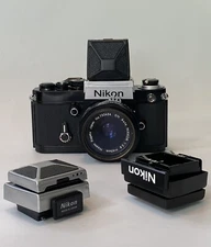 New Metal Leather DW-1 Waist Level Finder for Nikon F/F2 Film Camera