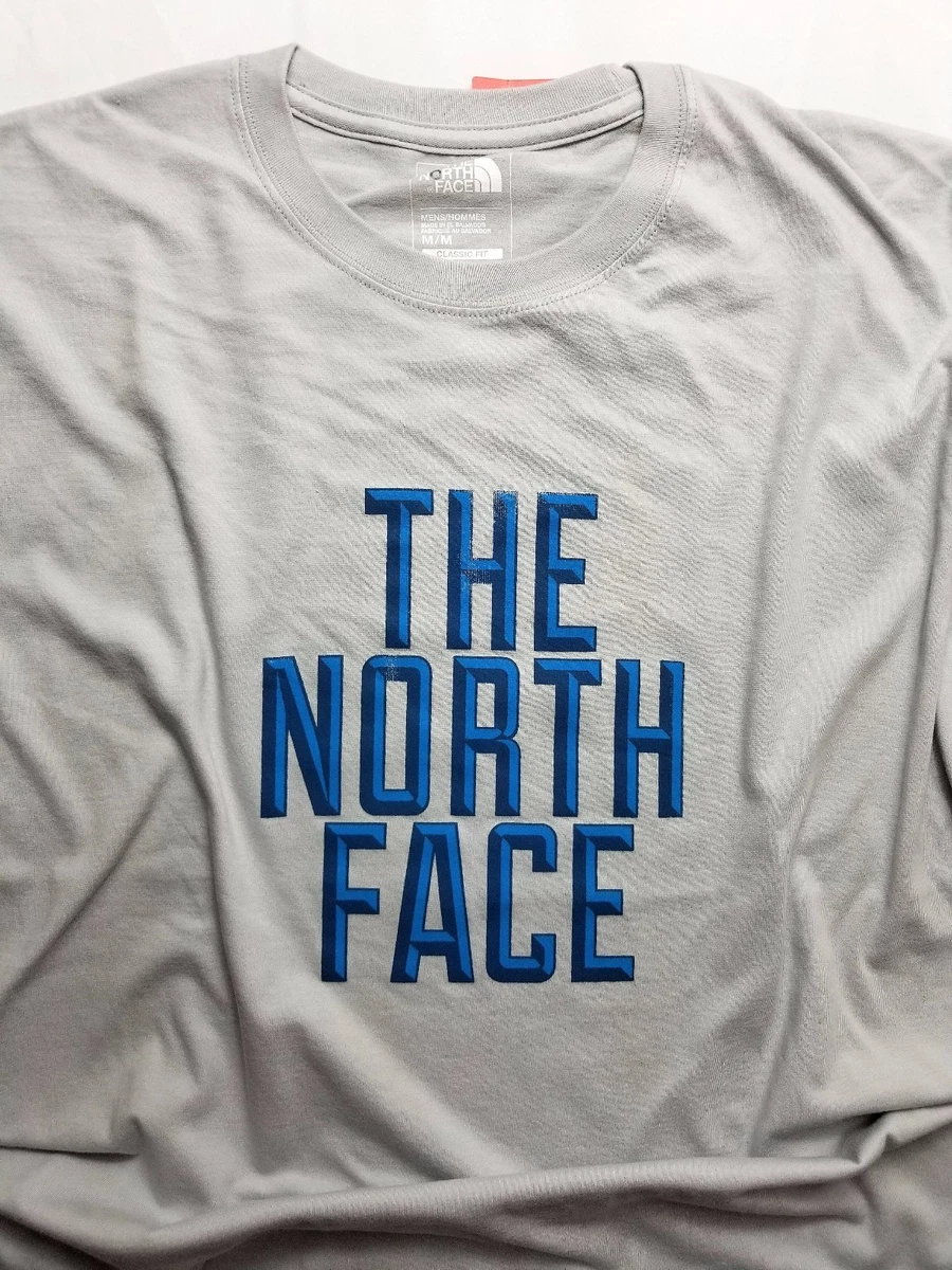 North face t 2024 shirt size chart