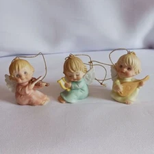-Gorham DBCI set of 3 babies figurines ornaments