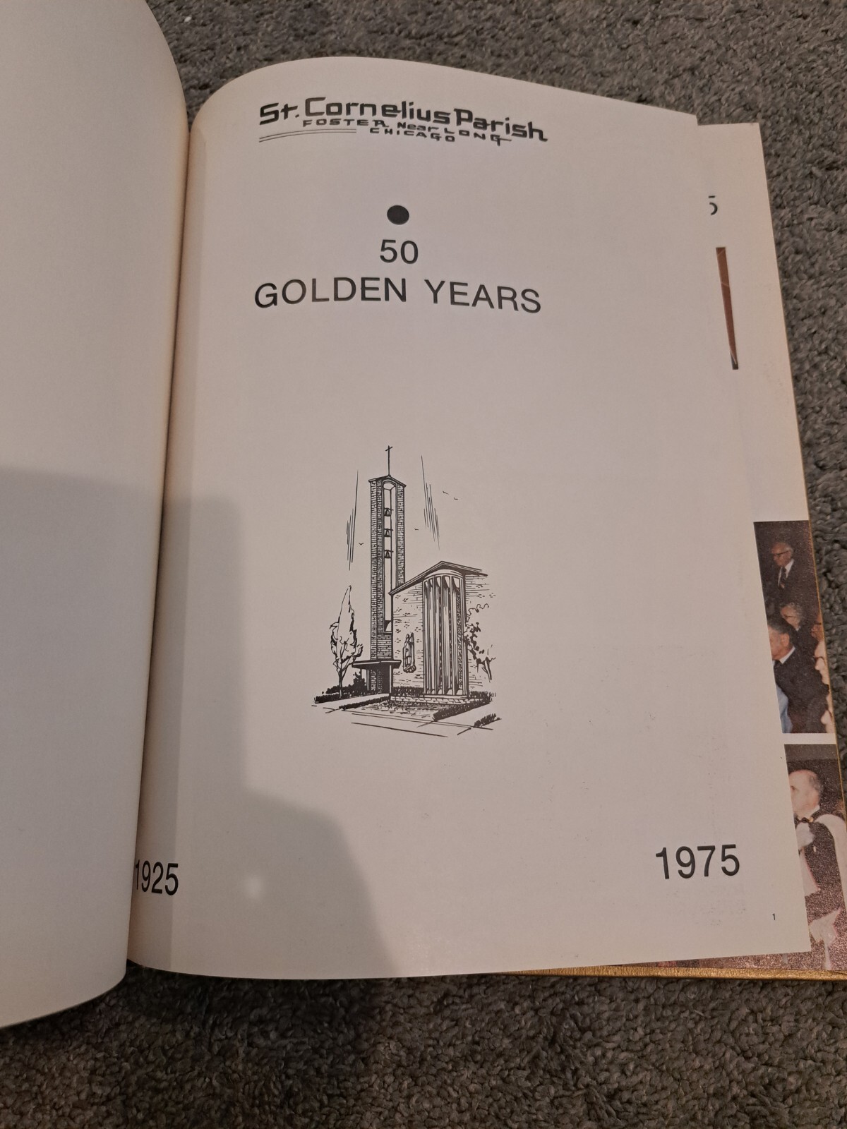 1975 History St. Cornelius Parish Jefferson Park Chicago Catholic Church