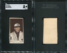 1912 T207 Jim Vaughn New York Yankees SGC A ***Unique 1-of-1 Blank Back***