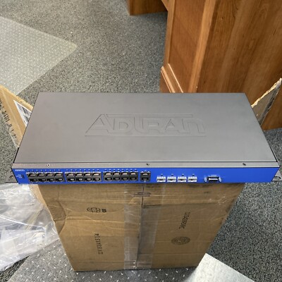 Adtran NetVanta 1234 3rd Gen PoE Gigabit Switch  1703594G1 110-240v 50/60Hz