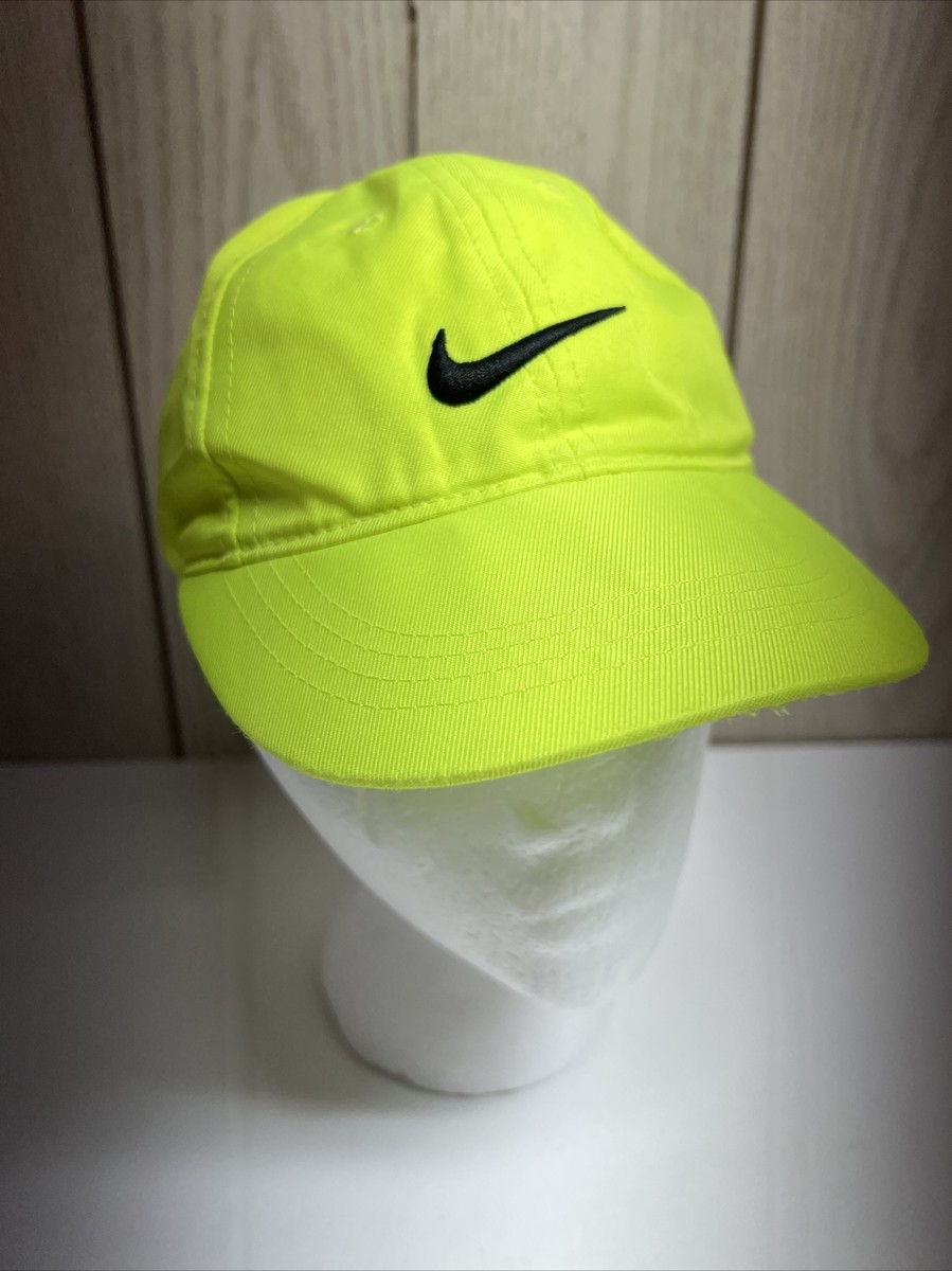 Nike Infant Youth Bright Neon Highlighter Yellow Hat Cap