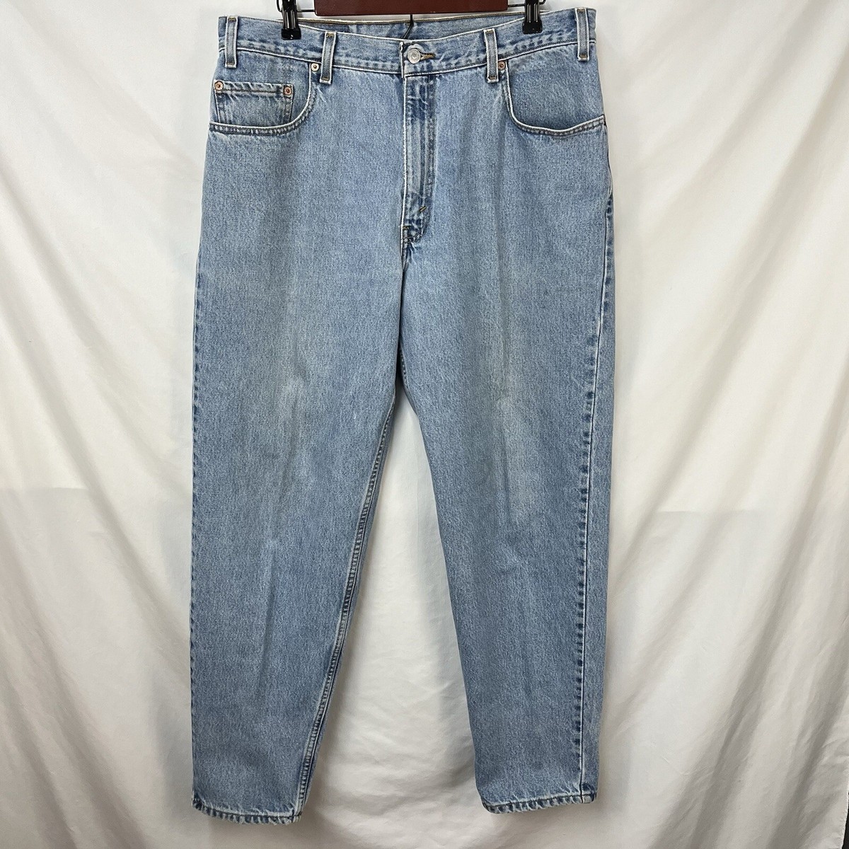 VINTAGE 90S LEVIS 560 LOOSE FIT TAPERED LEG DENIM JEANS SIZE 36X32