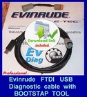PROFESSIONAL  EVINRUDE ETEC diagnostic cable SET,(FICHT,Johnson) EMM restoring!
