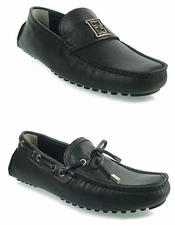 $550 m1  FENDI LOGO man shoes loafer driver leather new 100%AUTENTHIC 的鞋男子懒汉鞋