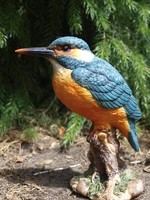 Eisvogel Deko Figur Vogel 18Cm Vogel Lebensecht Skulptur Gartenfigur Hotant Neu