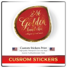 Custom stickers Waterproof labels Custom Product Labels Business Stickers