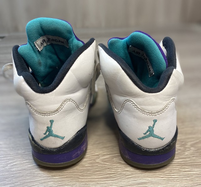 jordan 5 white grape