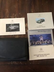 2000 Mercedes Benz E320 W210 E430 E55AMG Owners Manual Book | eBay