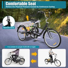 24" Inch Adult Tricycle Trike …