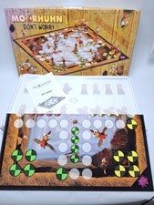 Moorhuhn Brettspiel Don’t Worry mit Hühner PVC Figuren A la carte  2000