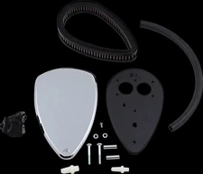 Baron Smooth Big Air Kit Cleaner Assembly Chrome Harley Softail Custom 93-99