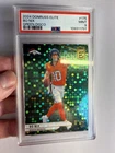 Bo Nix 2024 Donruss Elite Green Disco RC #175‼️Broncos⭐️ PSA 9🔥Nice