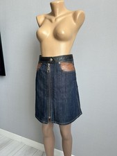 Louis Vuitton Denim Jeans Skirt Size 36 fits Xs, S