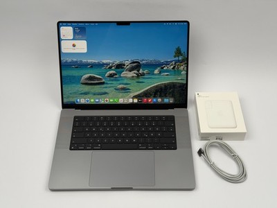 Apple MacBook Pro 16  M1 PRO 10C CPU 16C GPU 512 GB SSD 32 GB Ram 2021