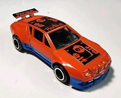 Vintage Tomy Tomica #F58 Orange Alpine Renault A310 Rally elf 1/60 Diecast Japan - Image 1 of 4