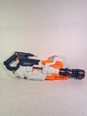 Nerf X-Shot Zuru Crusher Minigun Blaster Belt-Fed 