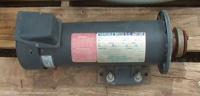 DC variable speed motor TEFC 1HP 90V permanent magnet