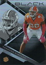 2023 Panini Chronicles Draft Picks #21 Trenton Simpson Black NM