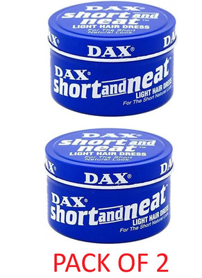 2 X-DAX WACHS BLAU KURZES UND GEPFLEGTES LEICHTES HAARKLEID 99gm - SCHNELLE LIEFERUNG NACH UK!