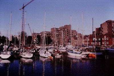 1988 Yankee Doodle and Rif Raf Shipping Ship Boat 35mm Original Slide Ref 1802
