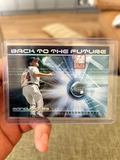 2002 Donruss Elite - Back to the Future Chipper Jones, Marcus Giles #BF-4 /500