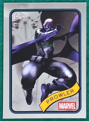 Prowler - 2025 Topps Chrome Marvel #13 - Comics Trading Card