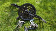 shimano deore LX Gruppe Umwerfer Schaltwerk Kurbel Tretlager TRUVATIV Firex