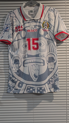 Mexico National Team Away - World Cup 1998 - HERNANDEZ # 15