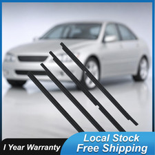 New For 2001-2005 Toyota Lexus Is300 Door Window Belt Trim Molding Front Rear New For 2001-2005 Toyota Lexus Is300 Door Window Belt Trim Molding Front Rear