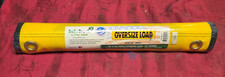 SAFE TRUCK, OVERSIZE LOAD SIGN, AVNM104 - MESH, 18" X 84" W/12" BLK LETTERS, NOS