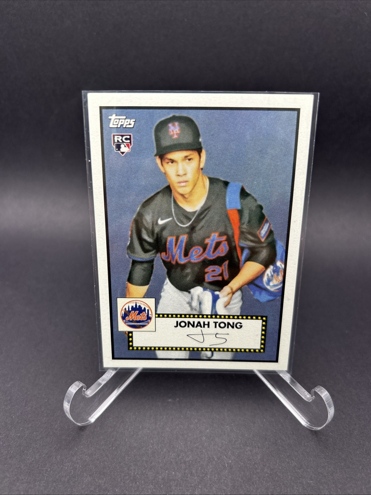2026 Topps Series 1 Jonah Tong RC 1952 Variation SSP #4