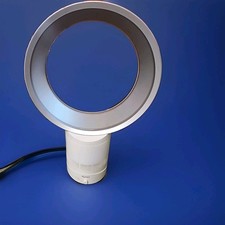 Dyson Air Multiplier AM01 Satin White Silver 12  Table Fan
