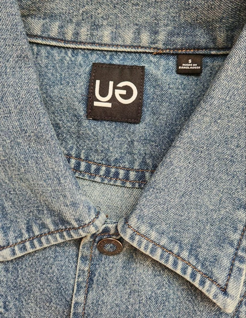 UNDERCOVER Camicia tunica Gu SOTTOCOPERTA denim S