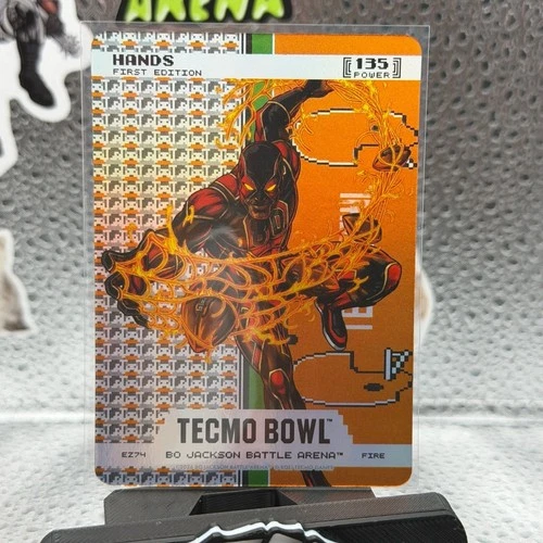 2026 Bo Jackson Battle Arena Hands (Jerry Rice) Fire Endzone Battlefoil #EZ74