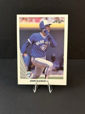 1990 Leaf #237- John Olerud Rookie Rc Card NM-MT. rookie card picture