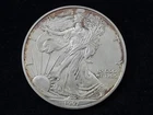 1997 American Silver Eagle 1 oz Fine Silver Dollar with Toning NICE!